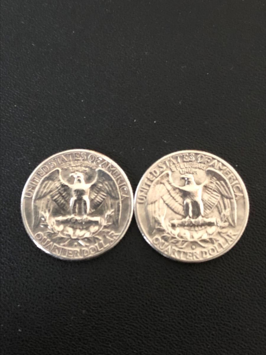 1954年 1961年 アメリカ 銀貨 25セント クォーター ダラー イーグル