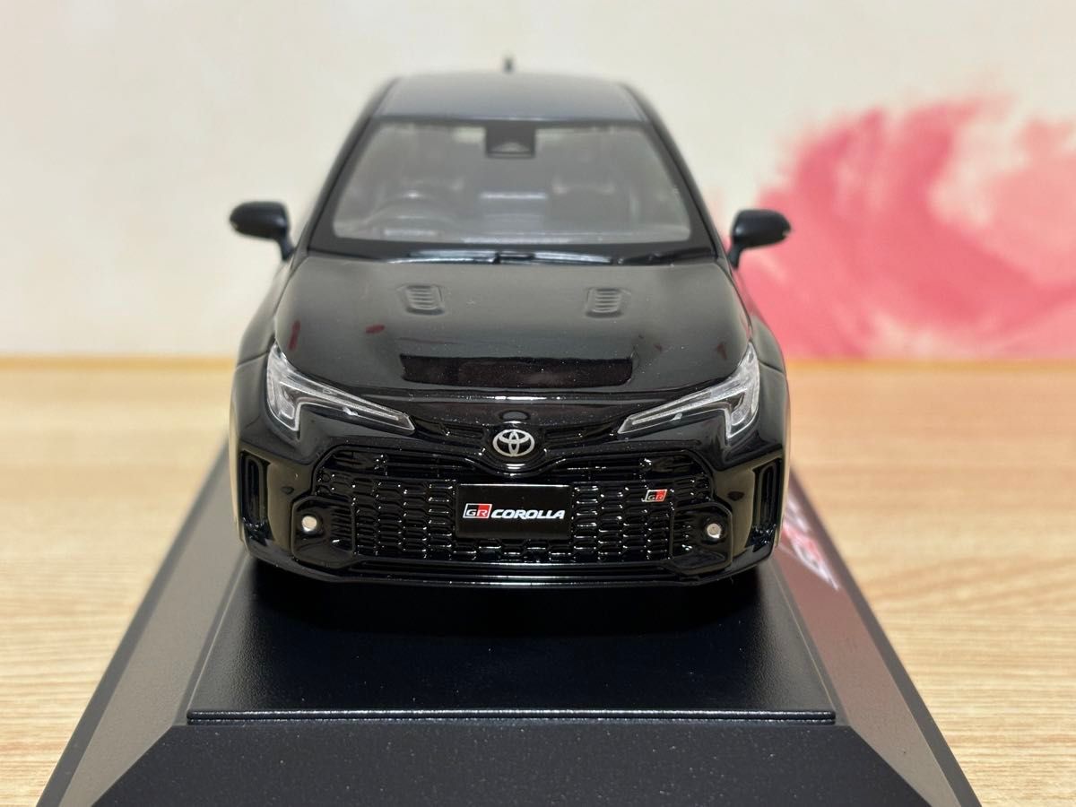送料無料 1/30 トヨタ GR カローラ ブラック カラーサンプルミニカー
