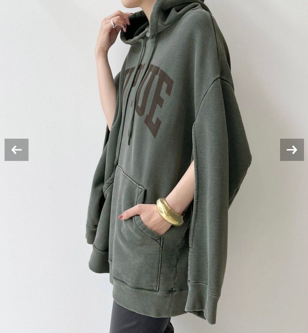 L'Appartement アパルトモン別注 REMI RELIEFレミレリーフ Cape Sweat