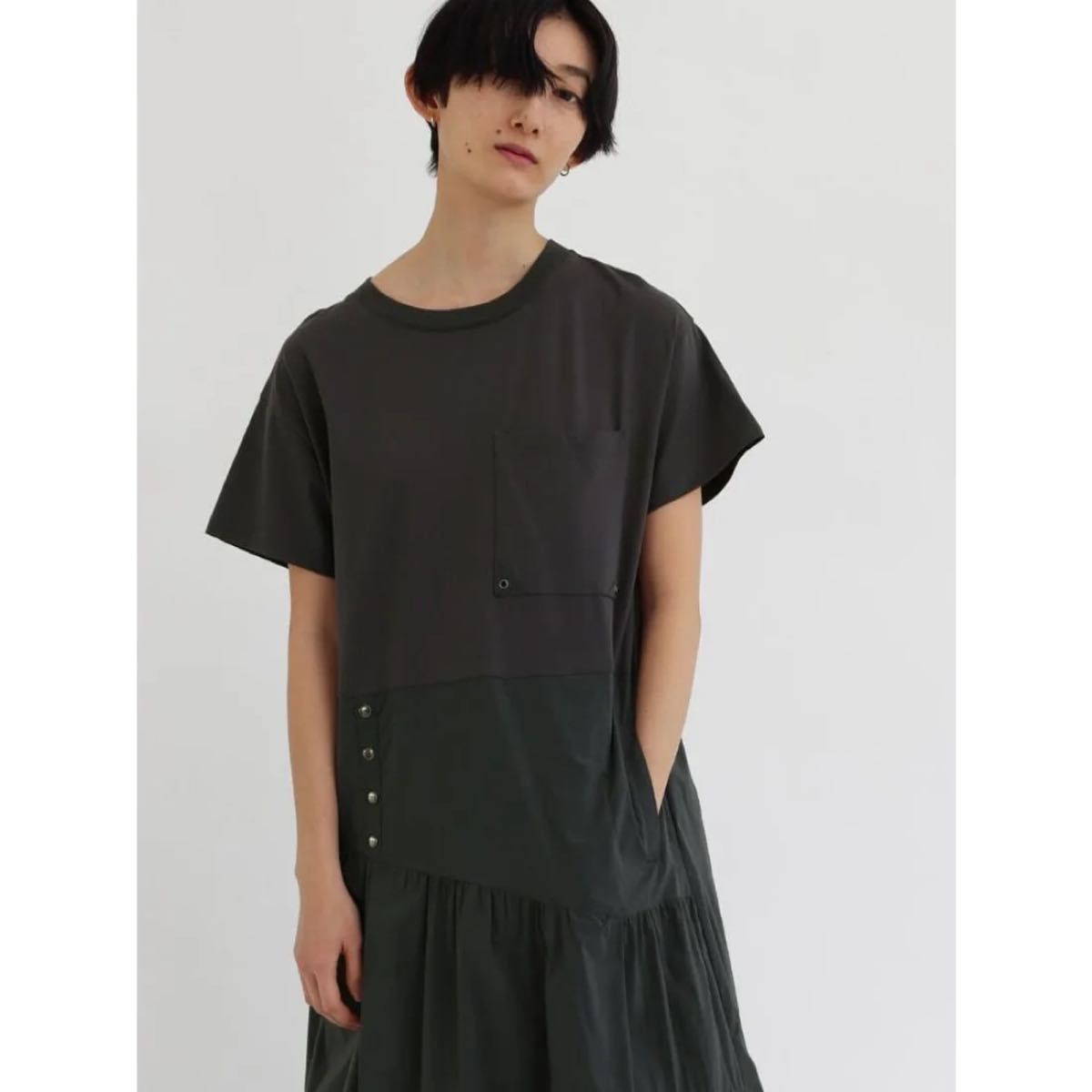 ヤマダヤ 福袋 LASUD 切替バルーンワンピース 半袖ワンピース FREE