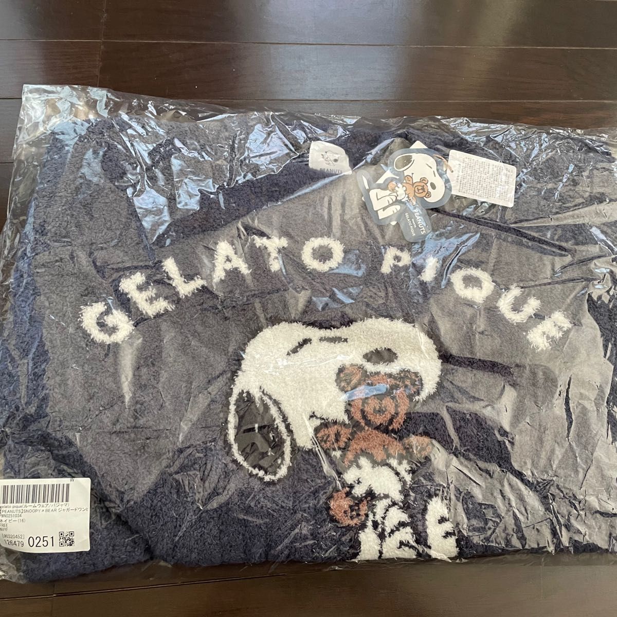 ジェラートピケ スヌーピー ルームウェア パジャマ 「PEANUTS」SNOOPY