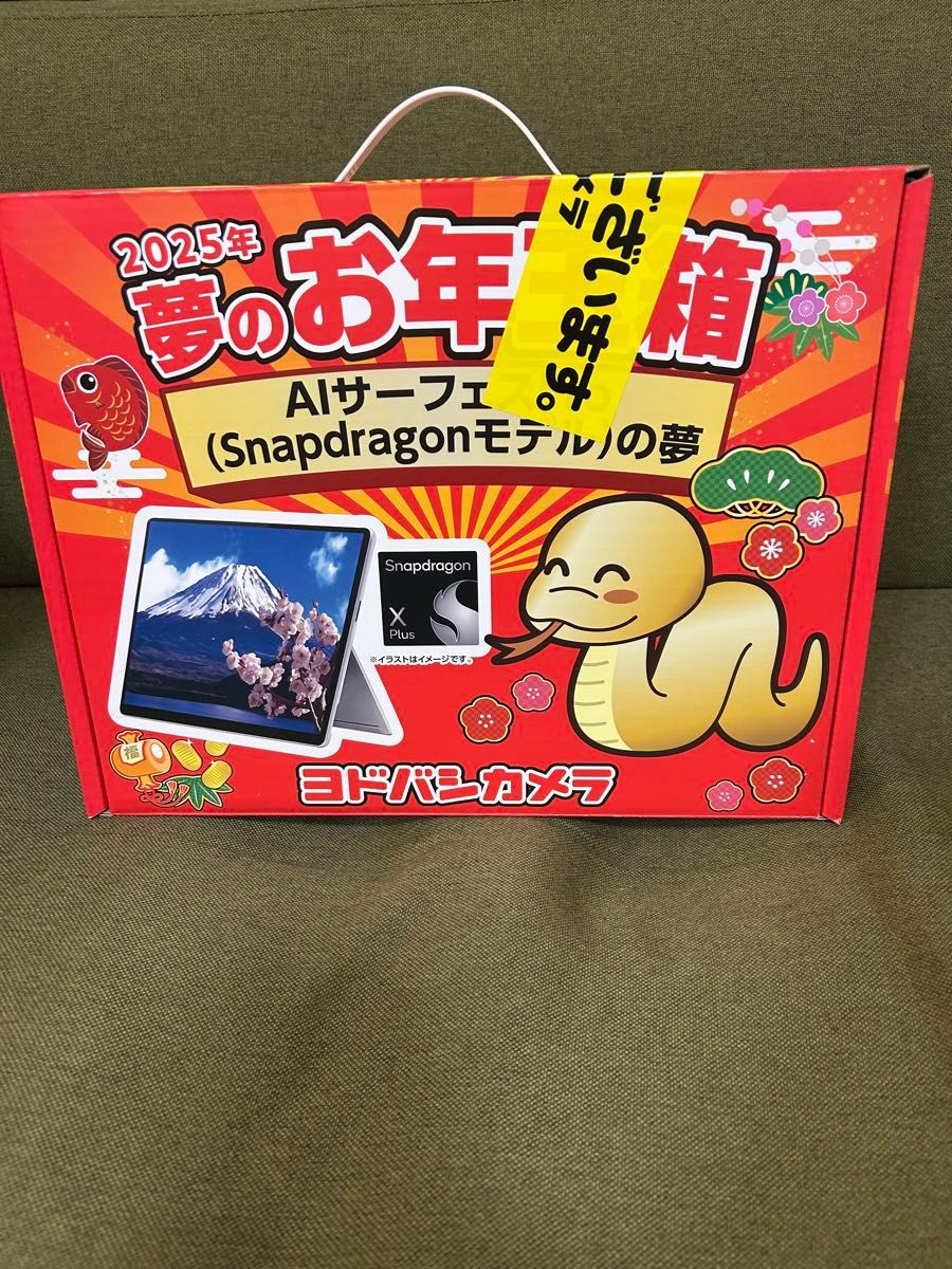 ヨドバシ 福袋2025 AIサーフェスPro （Snapdragonモデル）の夢 Surface
