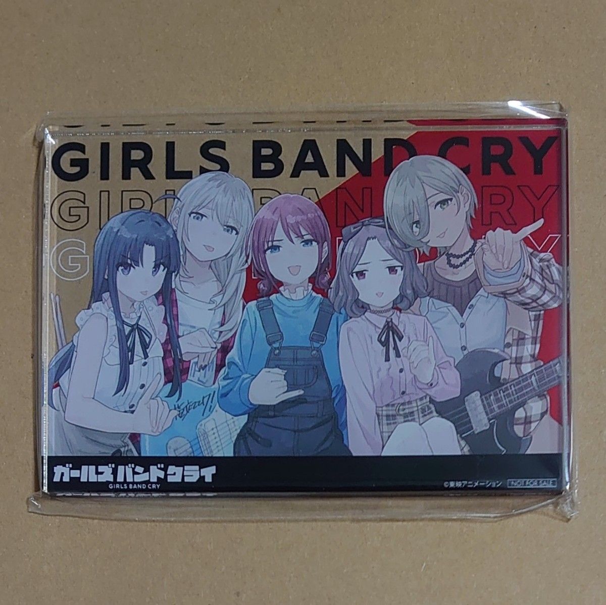 ガールズバンドクライ アクリルブロック Blu-ray DVD アニメイト 全巻