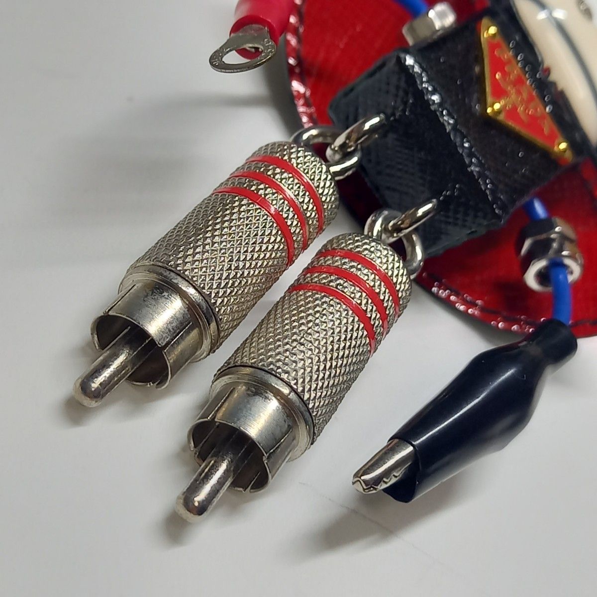 PRADA 美品 プラダ ドラキュラ ロボット キーホルダー キーリング