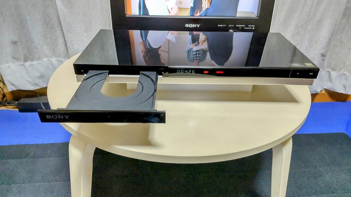 SONY BDZ-ZW2500相当 BDZ-ZW550 2TBに増量換装 W録画 ブルーレイ
