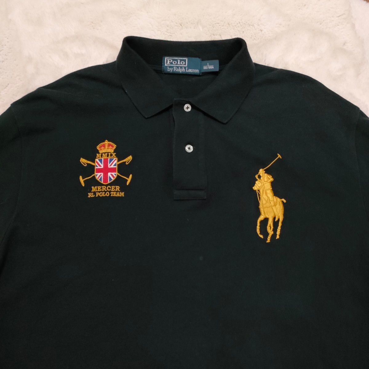 POLO RALPH LAUREN ポロラルフローレン ビッグポニー 長袖シャツ 金