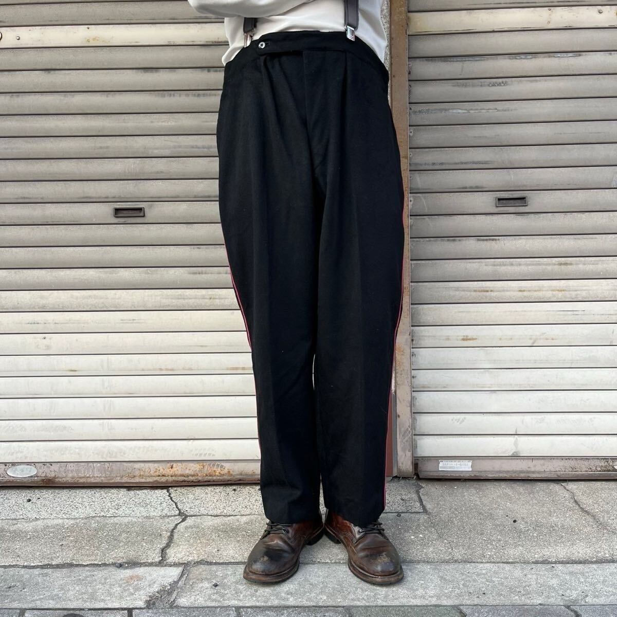 良品 ユーロ ヴィンテージ ドレスパンツ スラックス トラウザーズ