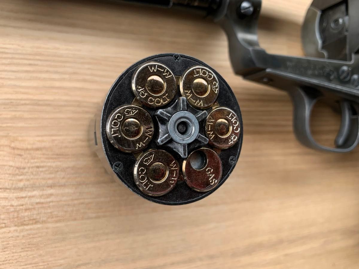 タナカ SAA デタッチャブル HW アルタモント木製グリップ ガスガン