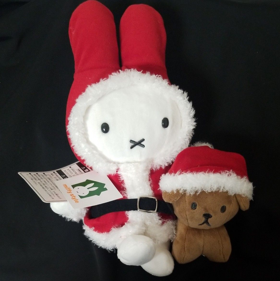 ミッフィースタイル限定ぬいぐるみ サンタ クリスマス タグ付｜Yahoo