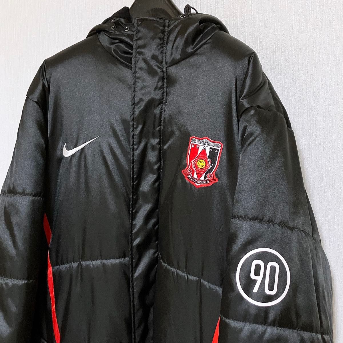 NIKE ナイキ 浦和レッズ ベンチコート ロングコート 大人用 Lサイズ 黒