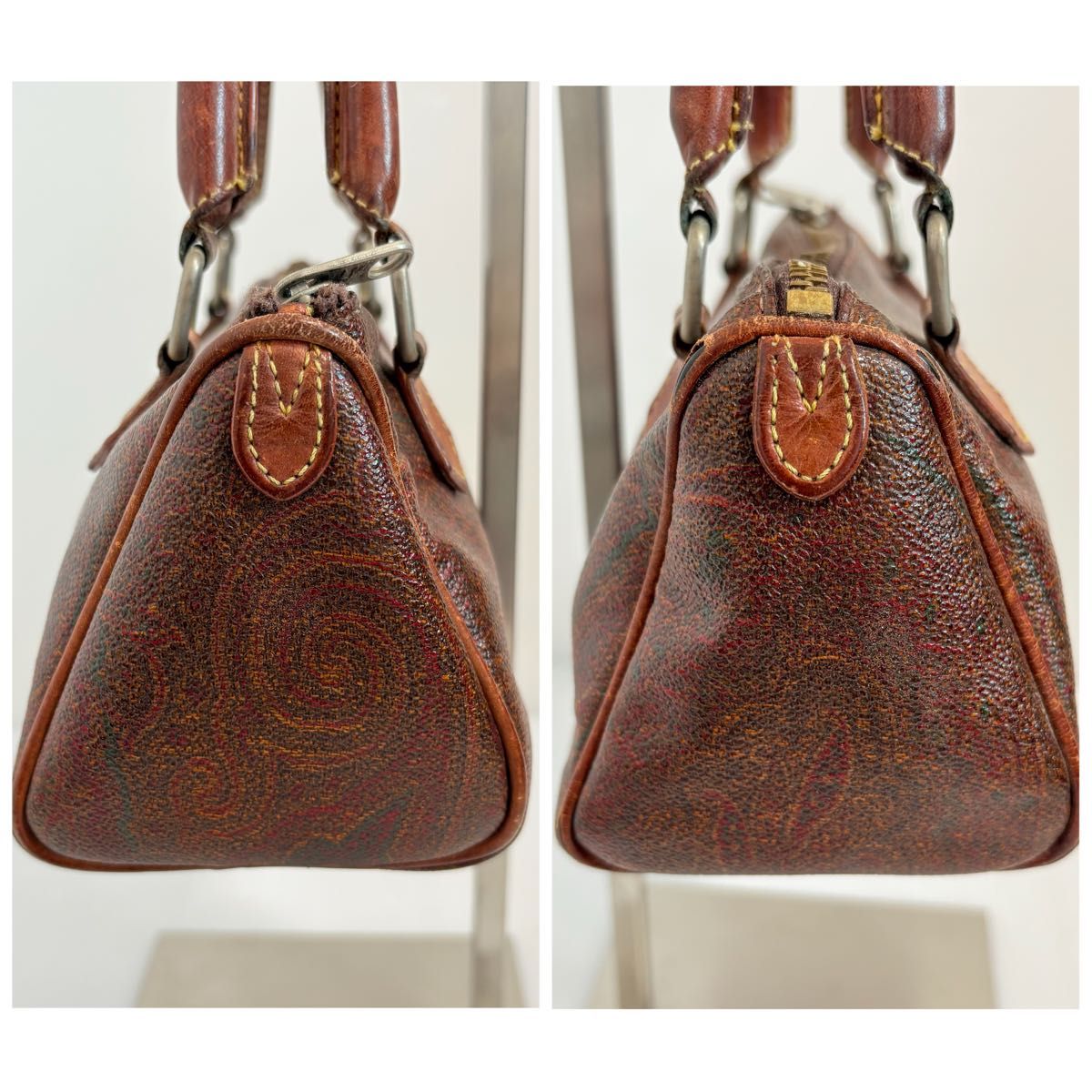ミニバッグ付】エトロ ボストンバッグ ショルダーバッグ 2way