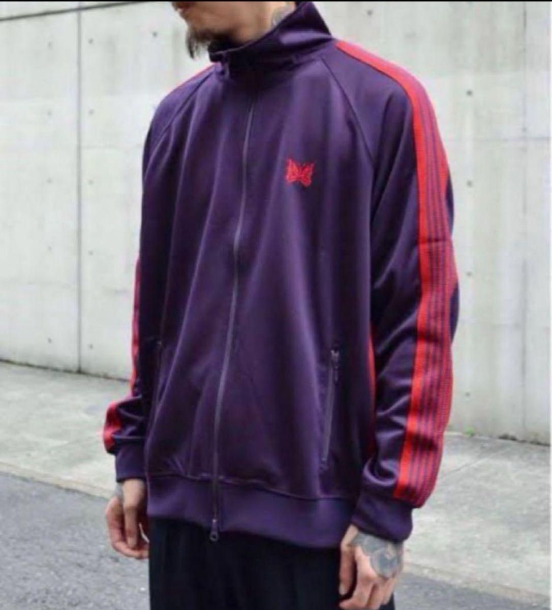 needles 22aw トラックジャケット パープル 永野芽郁着用 L｜Yahoo