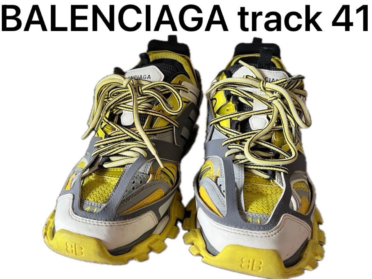 バレンシアガ BALENCIAGA track trainer 41サイズ ダッドスニーカー