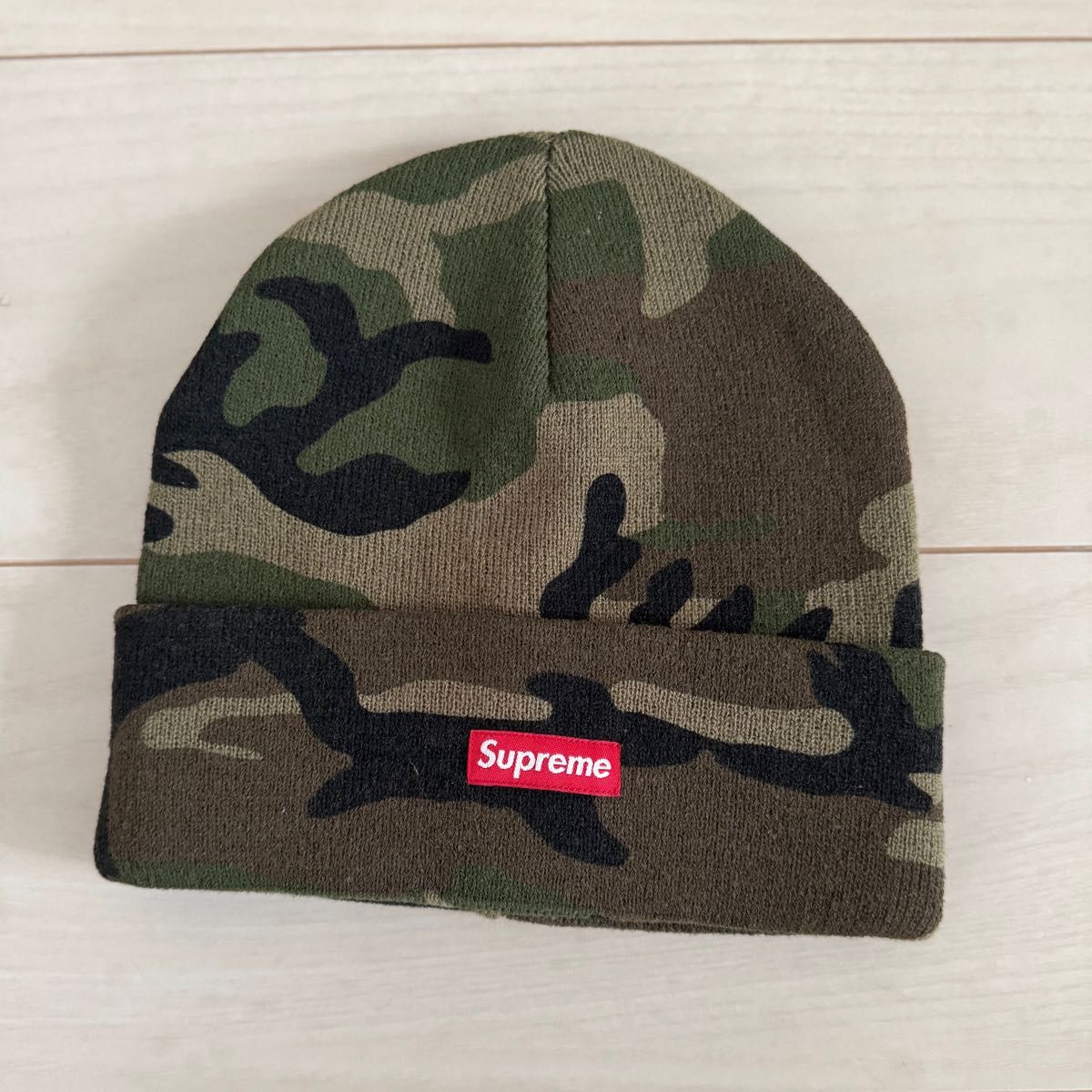 Supreme 迷彩ニット帽｜Yahoo!フリマ（旧PayPayフリマ）