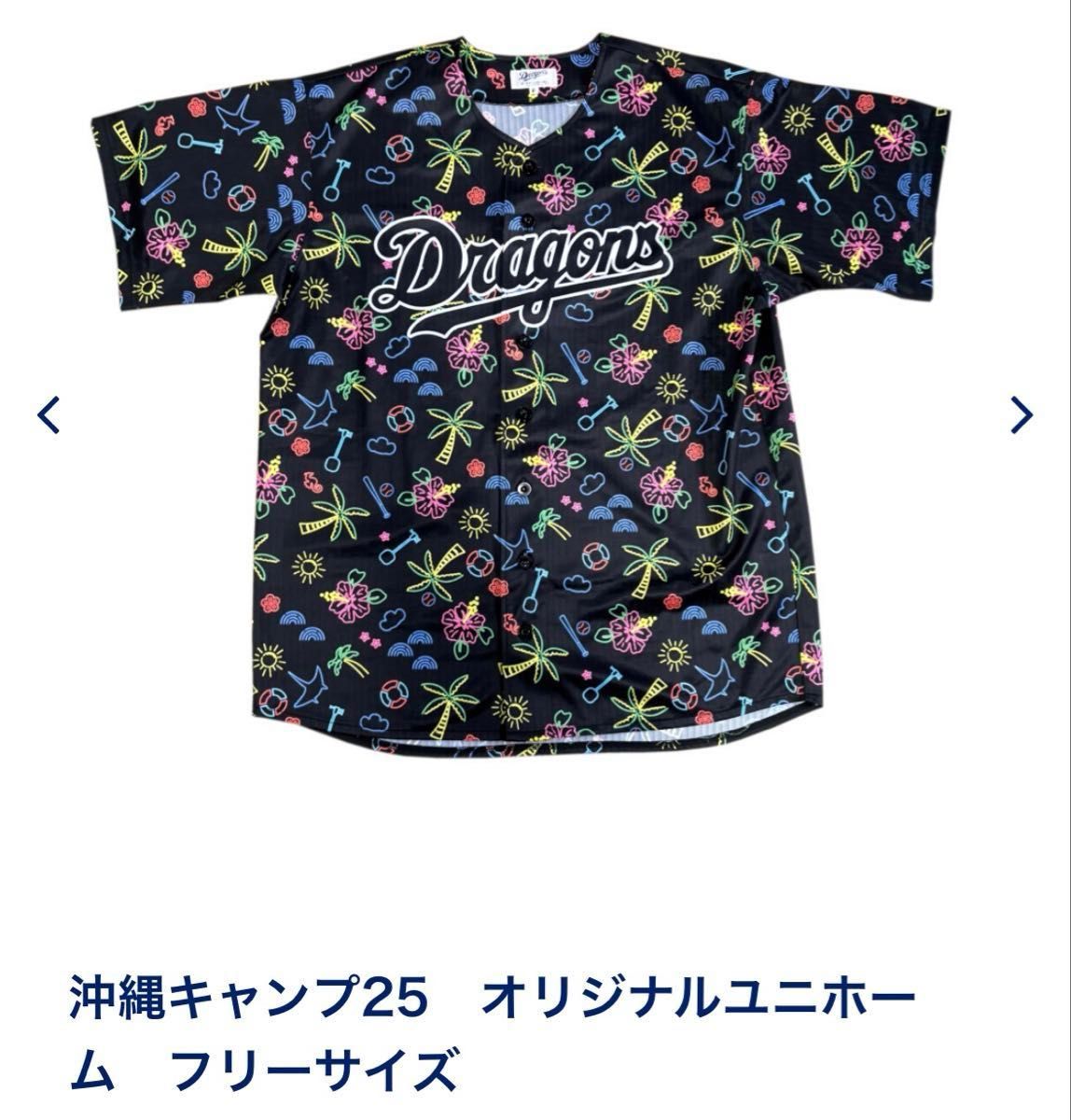 中日ドラゴンズ 2025沖縄キャンプユニホーム 背番号無し ユニフォーム