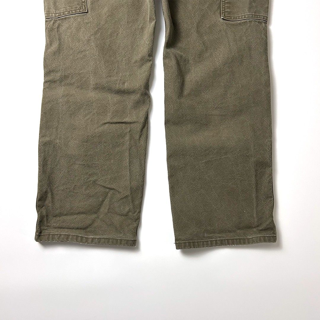 carhartt ダブルニー モスグリーン W34 L30 ペインターパンツ