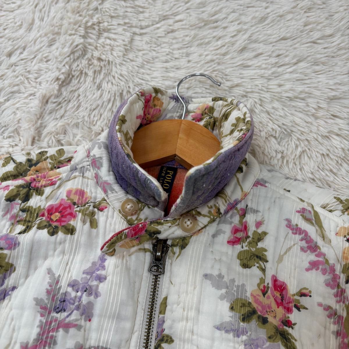 POLO RALPH LAUREN ポロラルフローレン キルティングジャケット 花柄