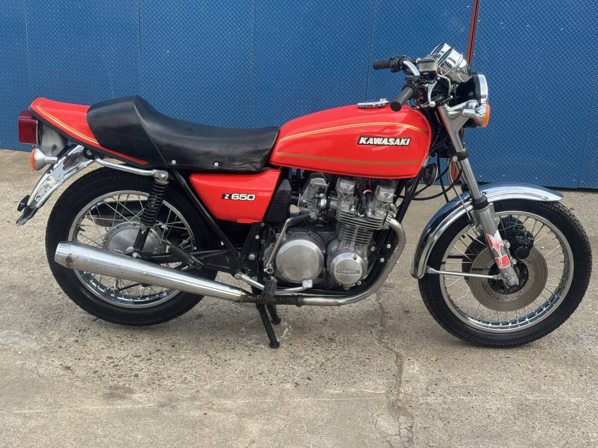 カワサキ KZ650 ザッパ KONIサス 予備検付き渡し可能 旧車絶版車 逆輸入