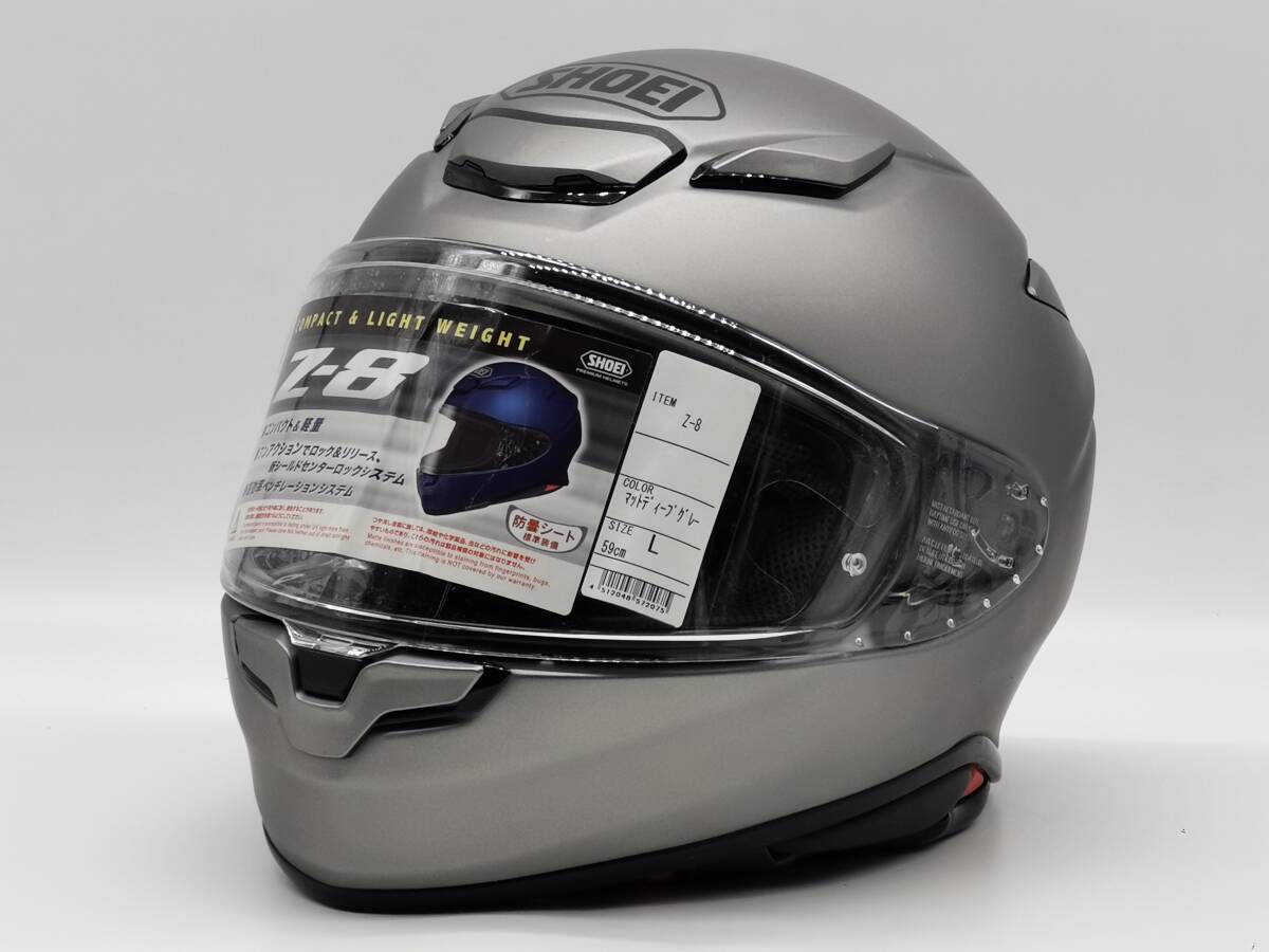 SHOEI ショウエイ Z-8 ゼット-エイト Z8 マットディープグレー フル