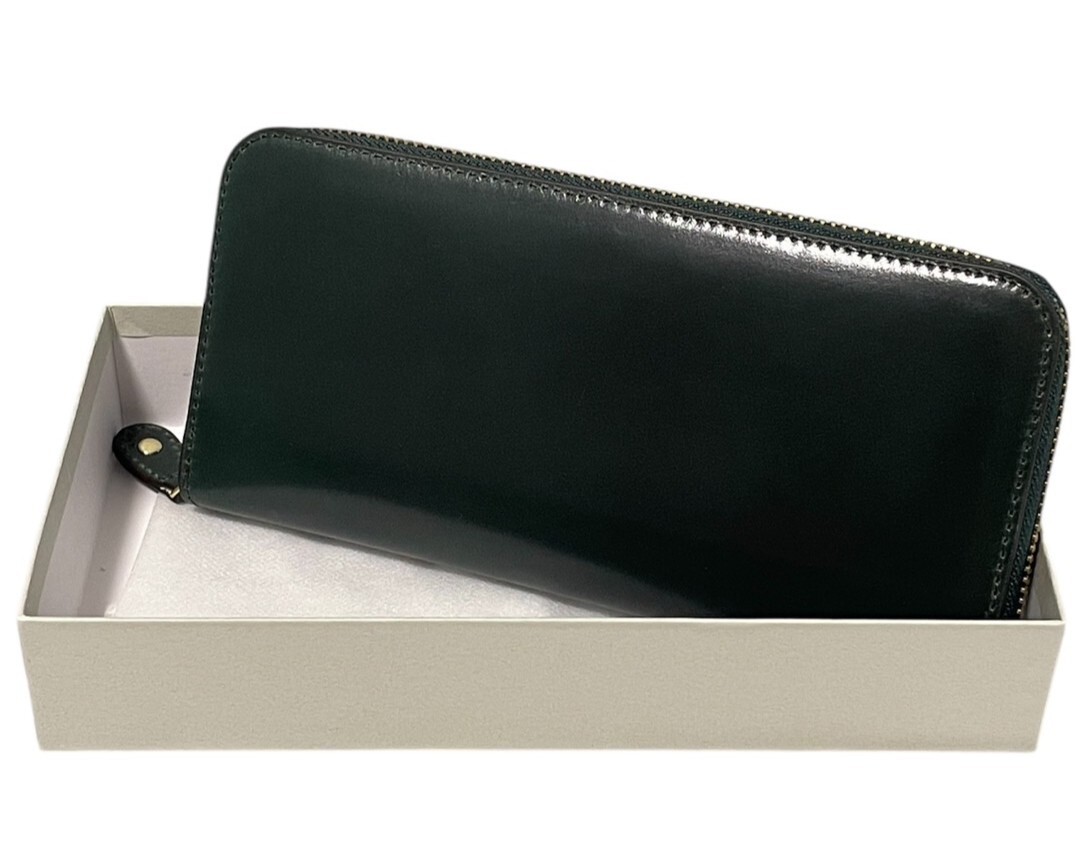 新品未使用品】ROCADO ロカド シェルコードバン 長財布 最高級