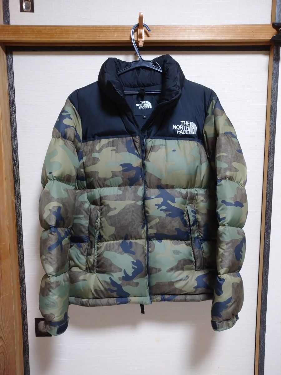 美品 ノースフェイス ヌプシ ダウン ジャケット 迷彩 カモ｜Yahoo