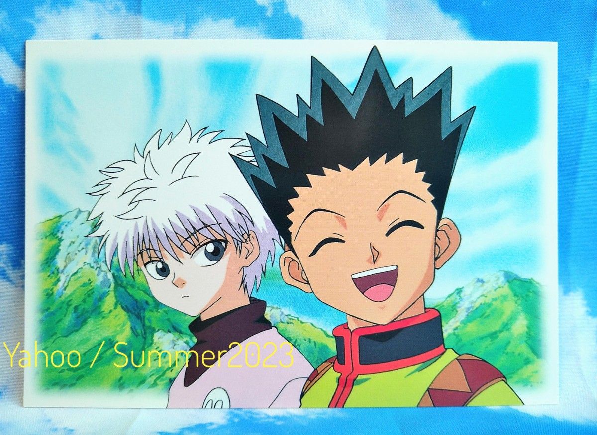HUNTER×HUNTER キルア 旧アニメ L版サイズ カード 希少 HUNTER×HUNTER