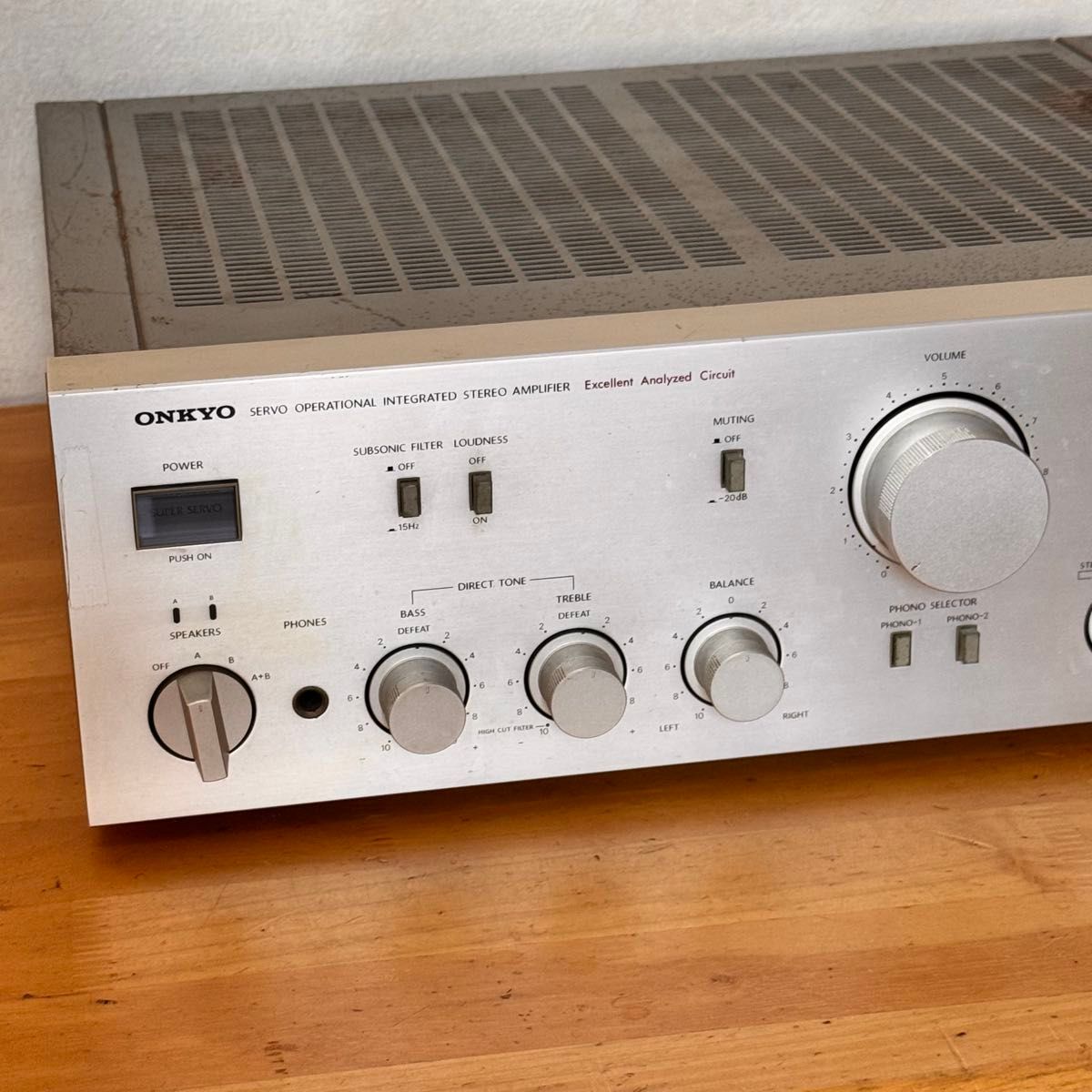 プリメインアンプ ONKYO オンキョー A-817GTR 【ONKYO Integra A