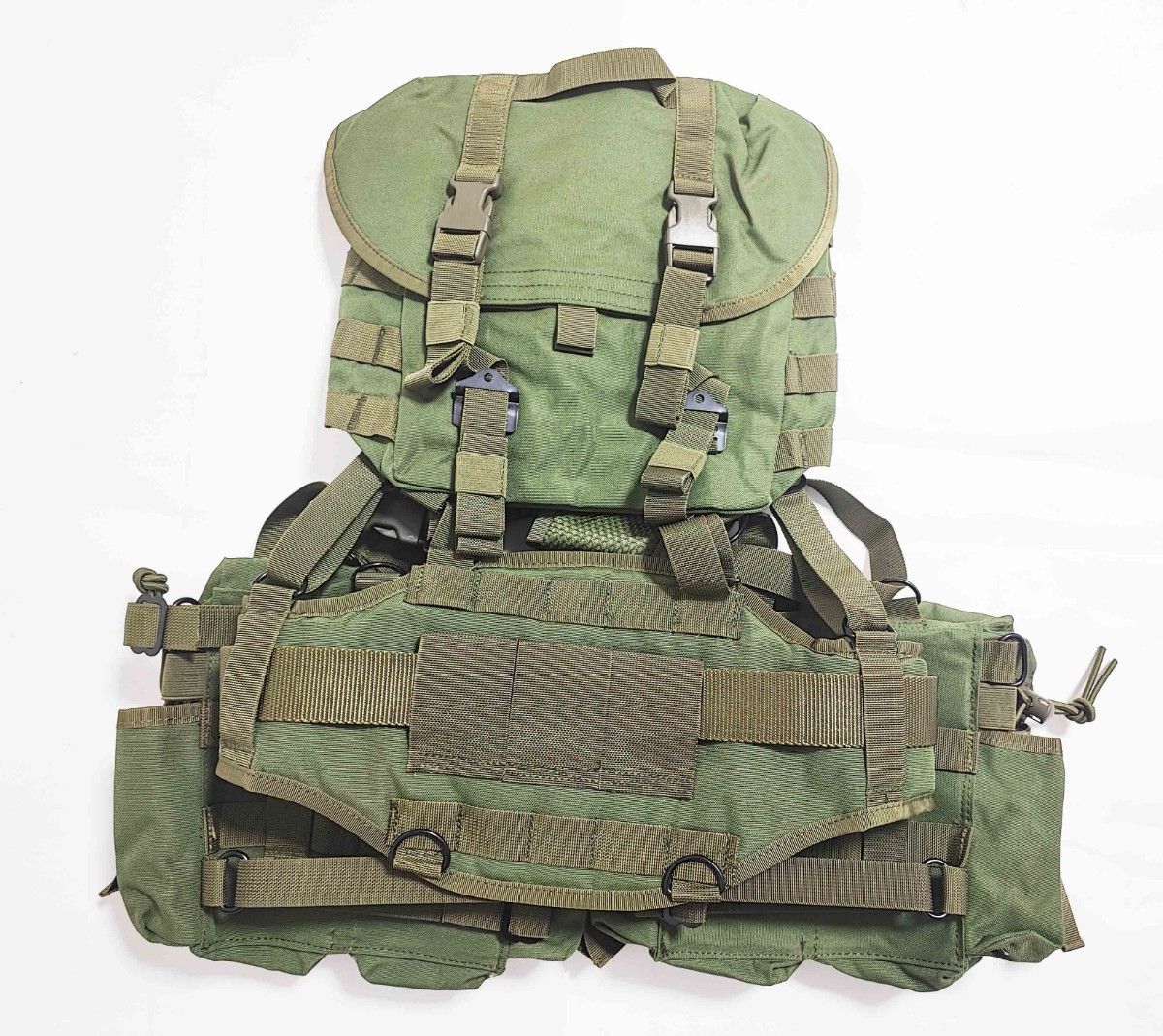 ロシア軍 smersh スメルシュ チェストリグ AKタイプ オリーブ新品未