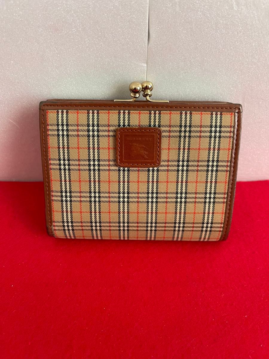 BURBERRY バーバリー ヴィンテージ 折り財布 ノバチェック シャドー
