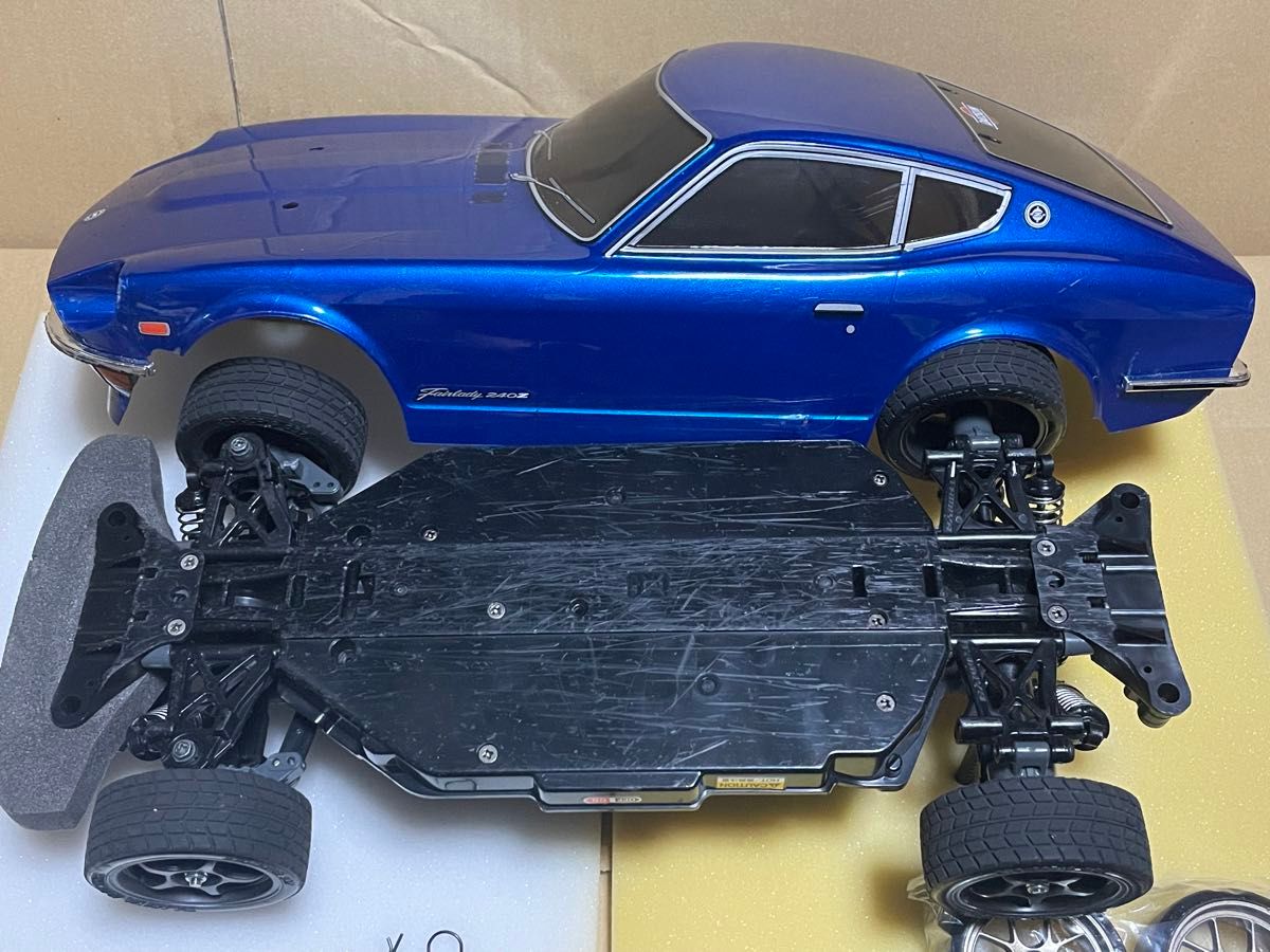 タミヤ ダットサン240Z フェアレディZ S30 ドリフト ラジコン TT01