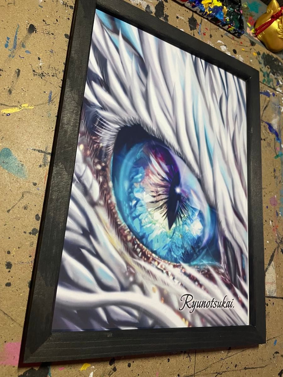 白龍の瞳 開運絵画 龍神 龍ノツカイ｜Yahoo!フリマ（旧PayPayフリマ）