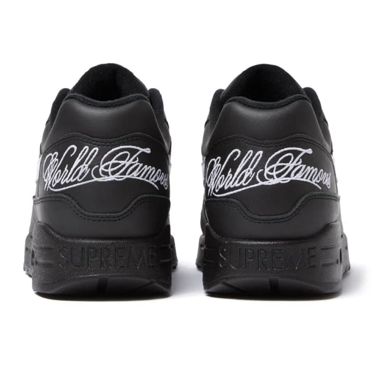 27 5cm 黒 Supreme Nike Air Max 1 '87 SP Black シュプリーム ナイキ