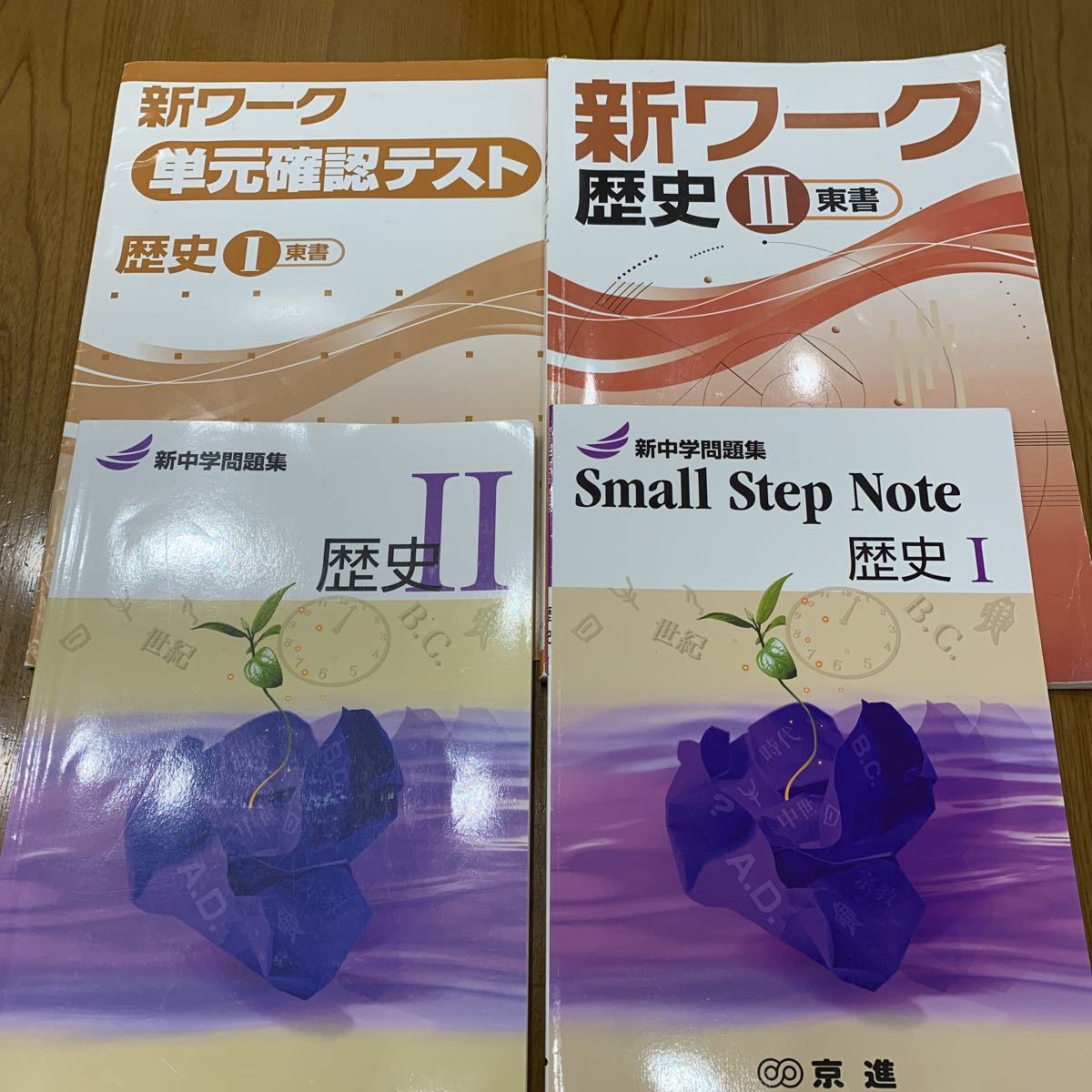 Yahoo!オークション - AB 新ワーク 単元確認テスト 新中学問題集 Smal