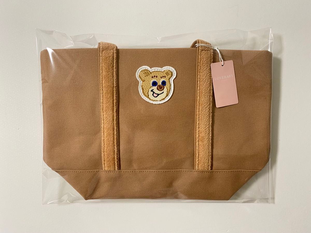 新品】ラブラリーバイフェイラー オールドテディ ワッペントートバッグ