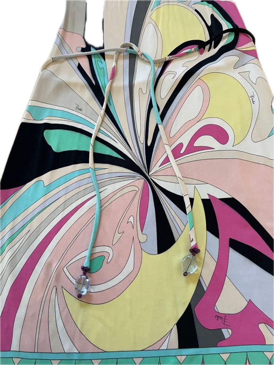 EMILIO PUCCI エミリオプッチ ワンピース ノースリーブ 34 ピンク