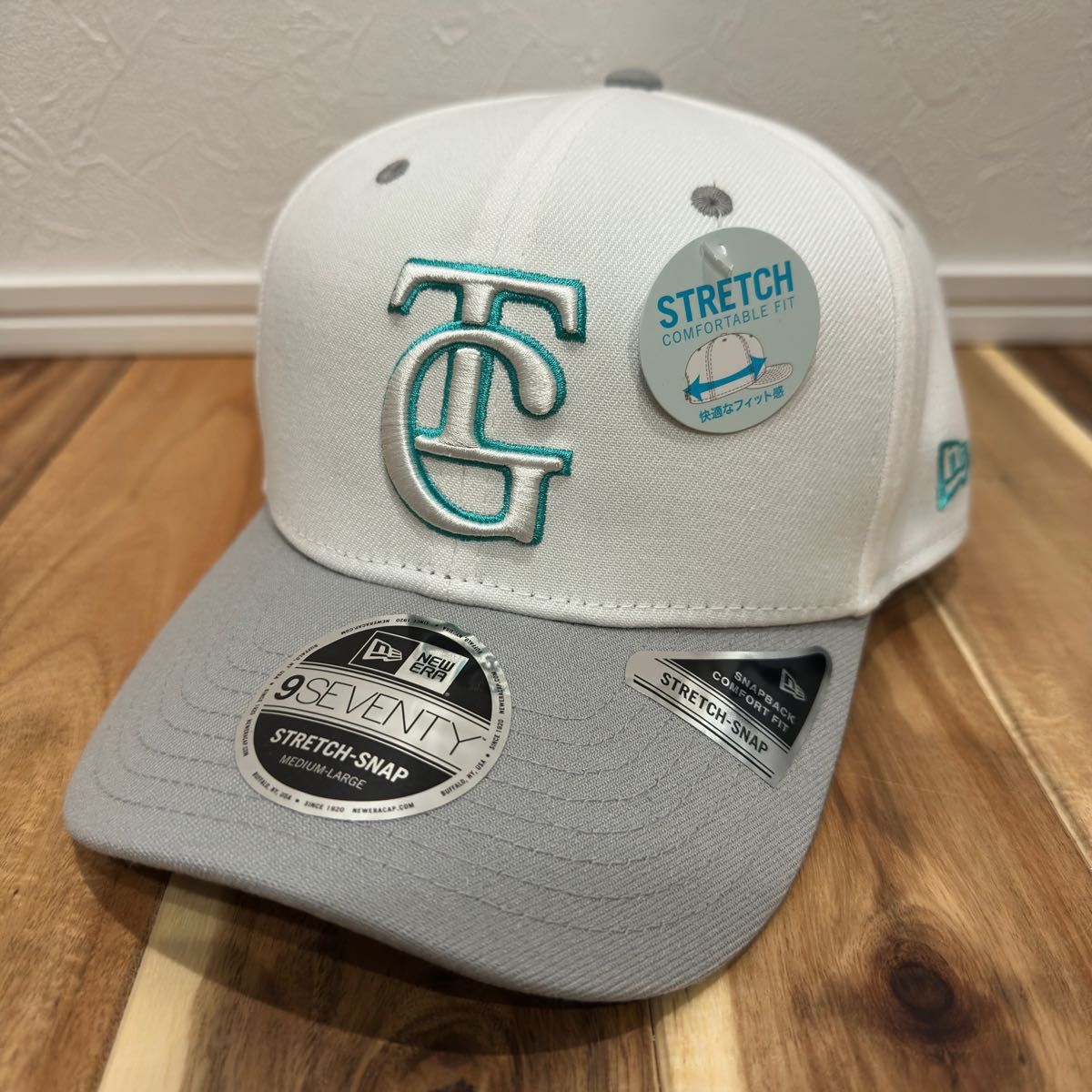 ティファニーブルー柄 ニューエラ キャップ ジャイアンツ new era 新品