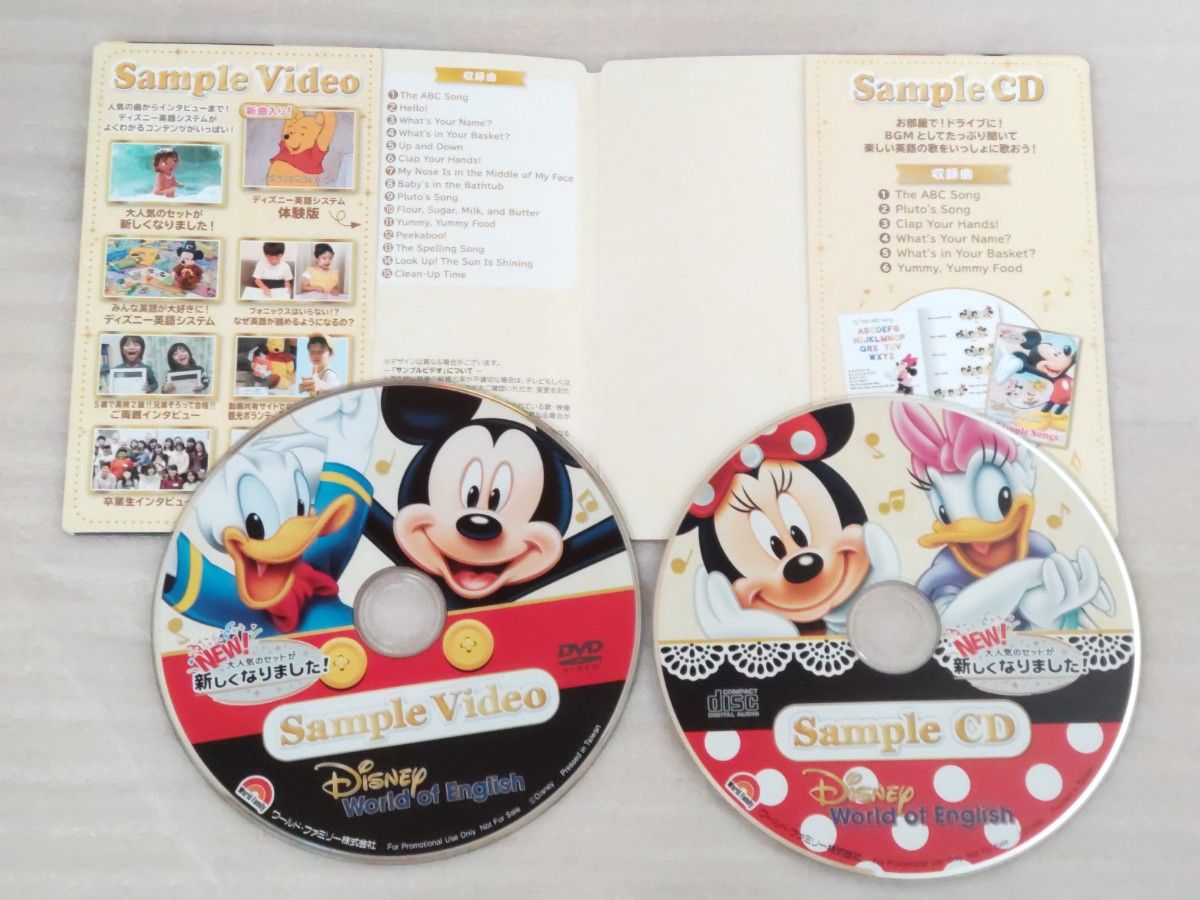 Disney's World of English 質問と回答カードセット Disney's World of
