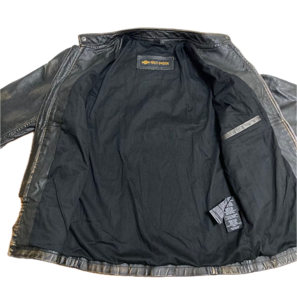 HARLEY-DAVIDSON / ハーレーダビッドソン レザー シングル ライダース