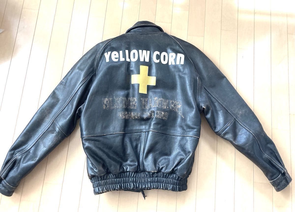 美品 Yellow Corn イエローコーン レザージャケット｜Yahoo!フリマ（旧