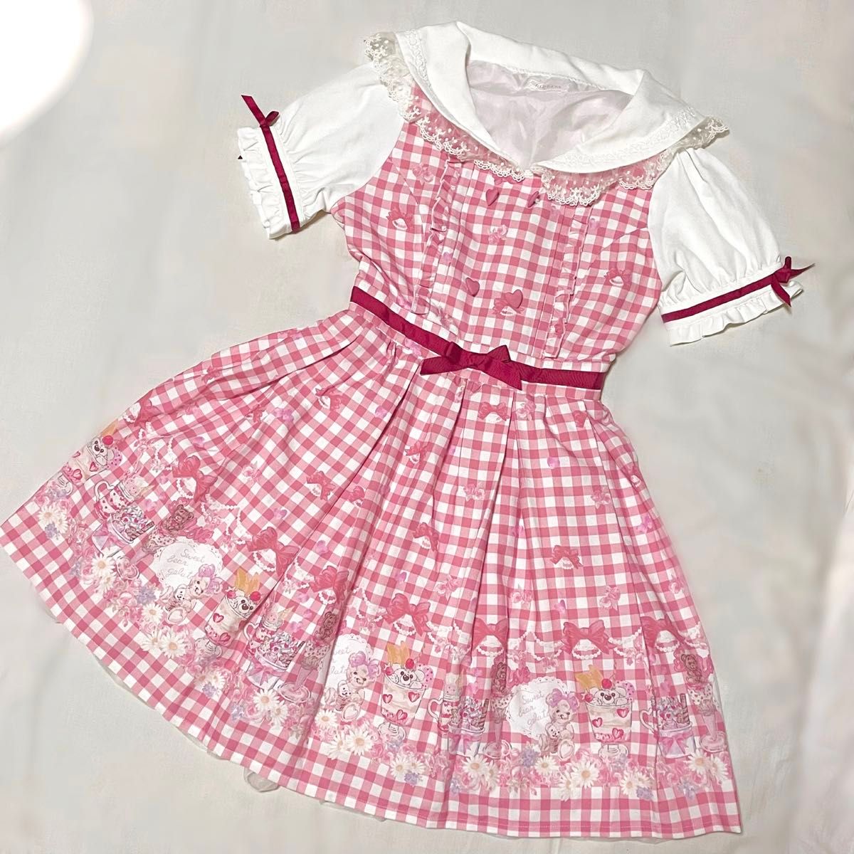 LIZ LISA Sweet bear gelato ワンピース｜Yahoo!フリマ（旧PayPayフリマ）