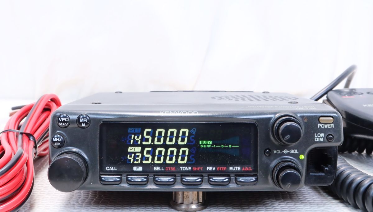 KENWOODディユアルバンドTM-732SKENWOOD TM-732 ディユアルバンド