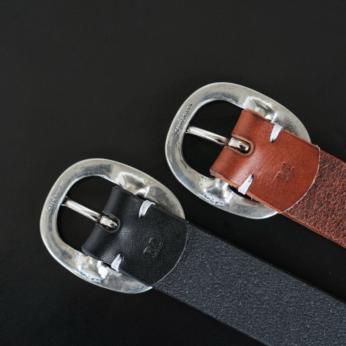 daydream surf Roano Leather Belt by DECi ベルト black ovy レザー