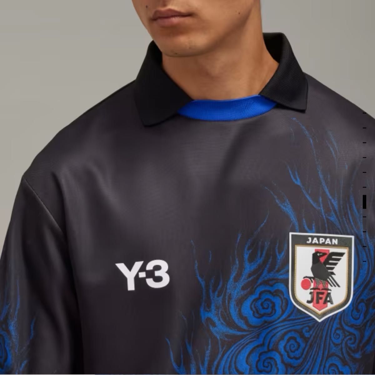 adidas Y-3 JFA 長袖Tシャツ ユニフォーム サッカー日本代表 サッカー