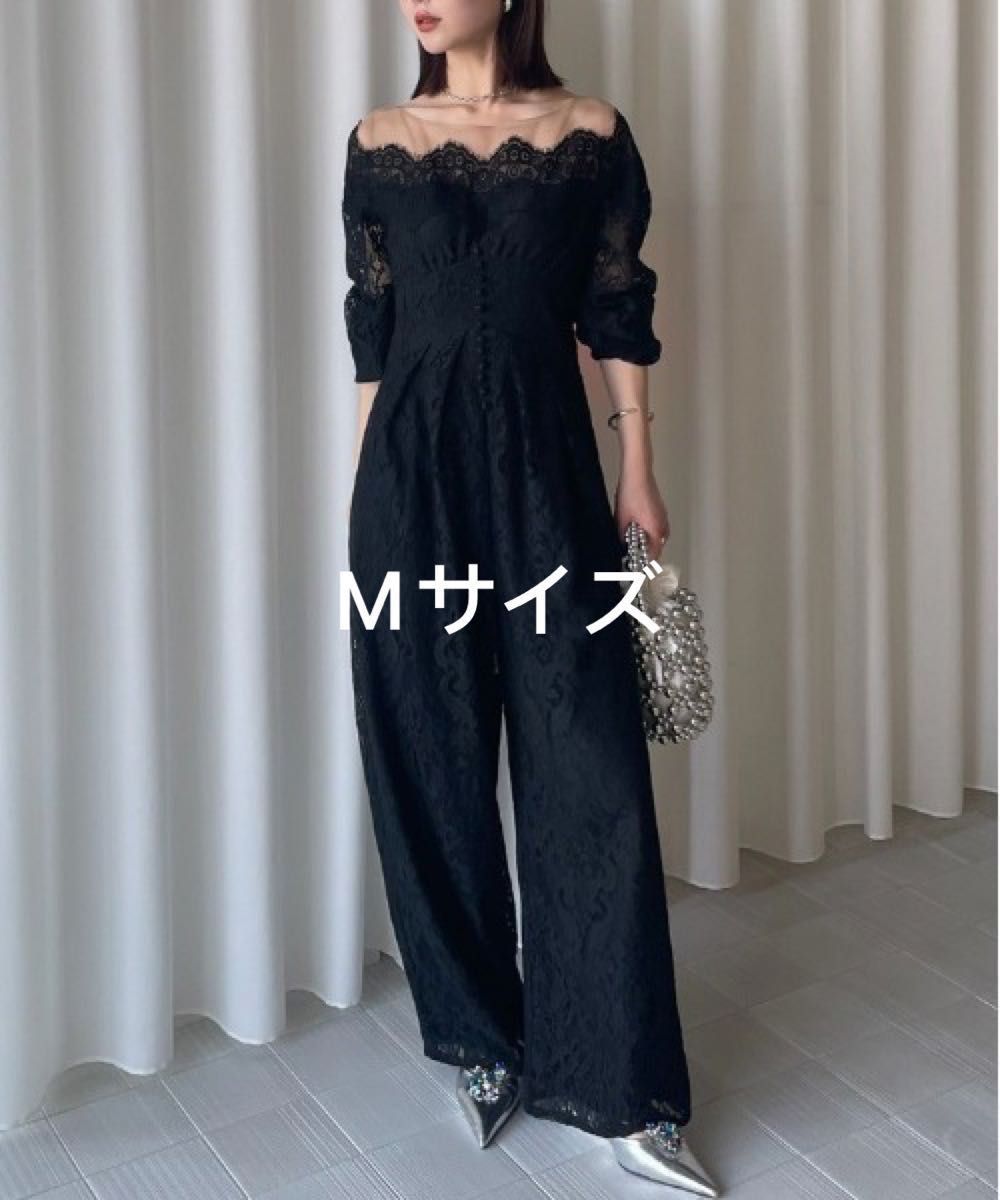 AMERI OFF SHOULDER LACE LIKE ROMPERS｜Yahoo!フリマ（旧PayPayフリマ）