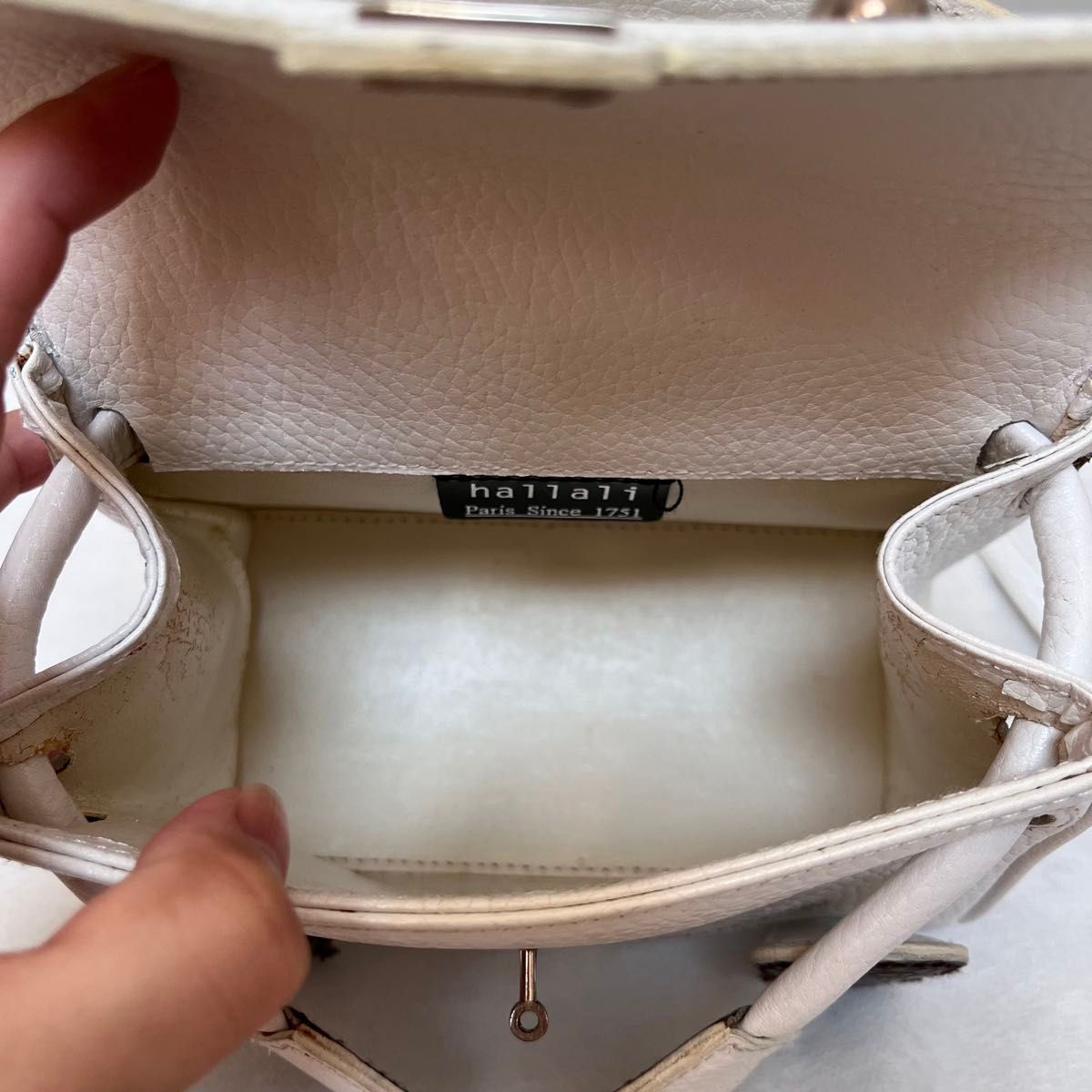 Hallelujah（ハレルヤ） hallali Paris ハンドバッグ A4対応 レザー
