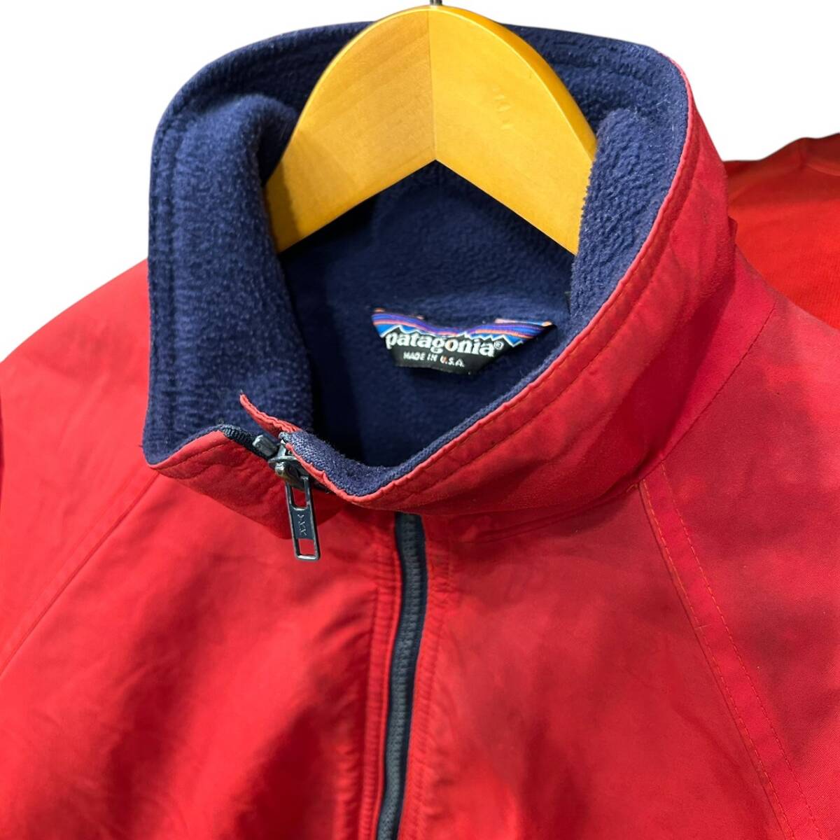 80s ビンテージ パタゴニア シェルドシンチラ ジャケット M レッド USA
