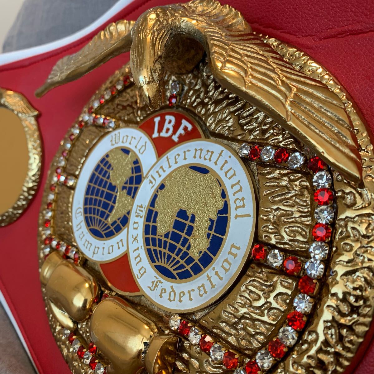 高品質 IBF 世界チャンピオン ベルト レプリカ フルサイズ