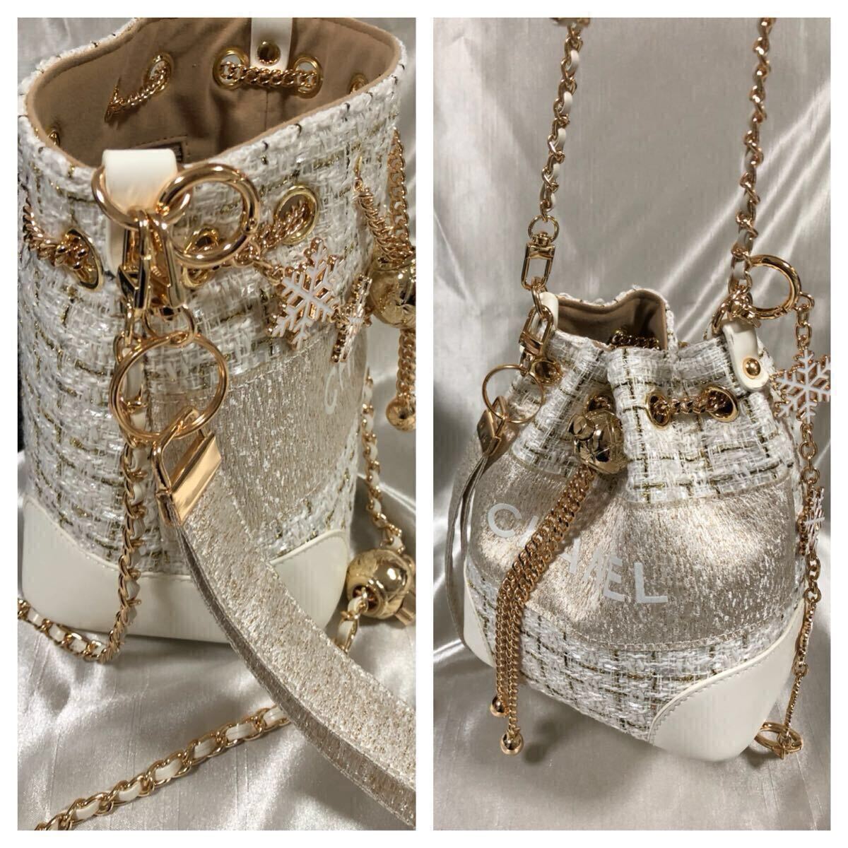 希少新品 シャネル ノベルティ CHANEL ショルダーバッグ ゴールド