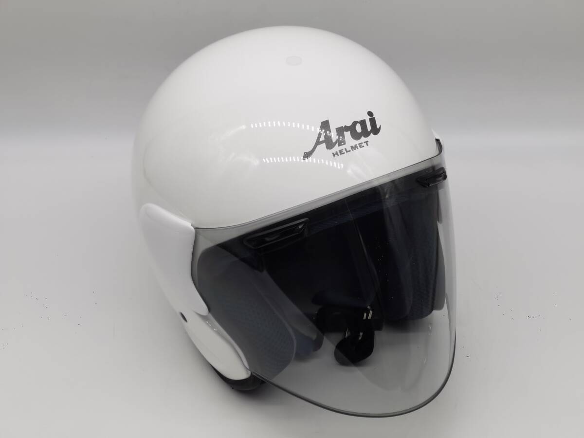 Arai アライ SZ-αⅢ ホワイト 白 SZ-アルファ3 ジェットヘルメット M