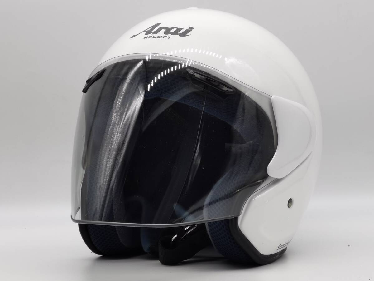 Arai アライ SZ-αⅢ ホワイト 白 SZ-アルファ3 ジェットヘルメット M